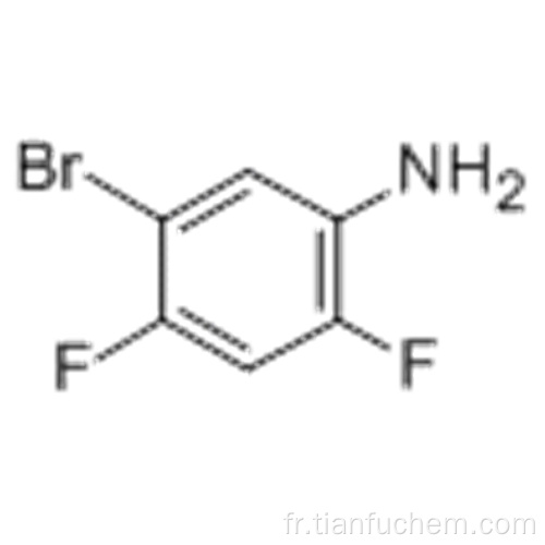 5-Bromo-2,4-difluoroaniline CAS 452-92-6